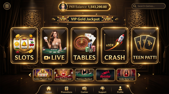 Main screen of 92glory casino page for PK players